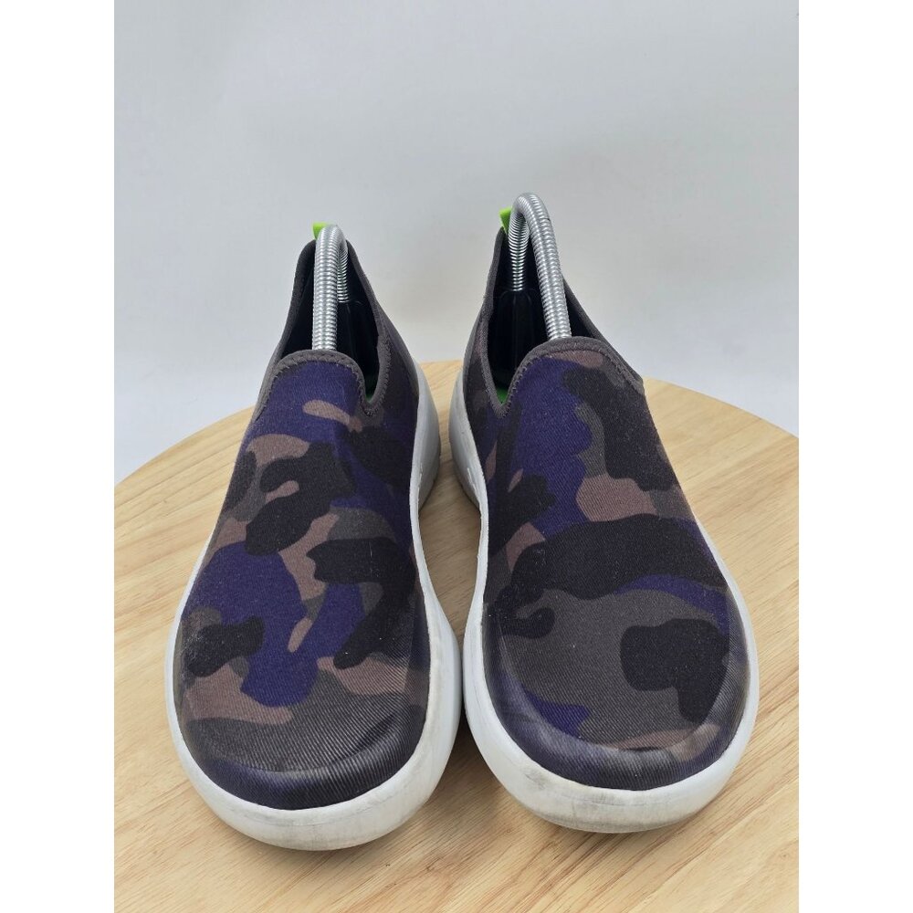Oofos Oomg Eezee Low Loafers Sneakers Shoes Womens Size 10 Camo - Picture 3 of 8